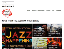 Tablet Screenshot of musicexport.at